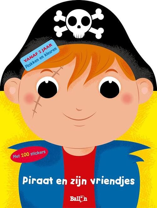 Foto van Piraat en zijn vriendjes - paperback (9789403212135)