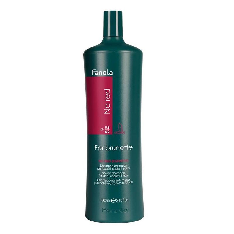 Foto van No red shampoo voor brunette haar 1000ml