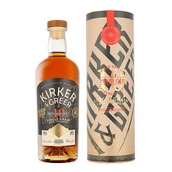 Foto van Kirker & greer shamrock 10 years cask strength 70cl whisky + giftbox