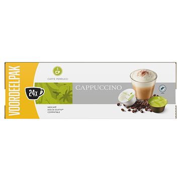 Foto van Caffe perrucci cappuccino voordeelpak 511, 2g bij jumbo