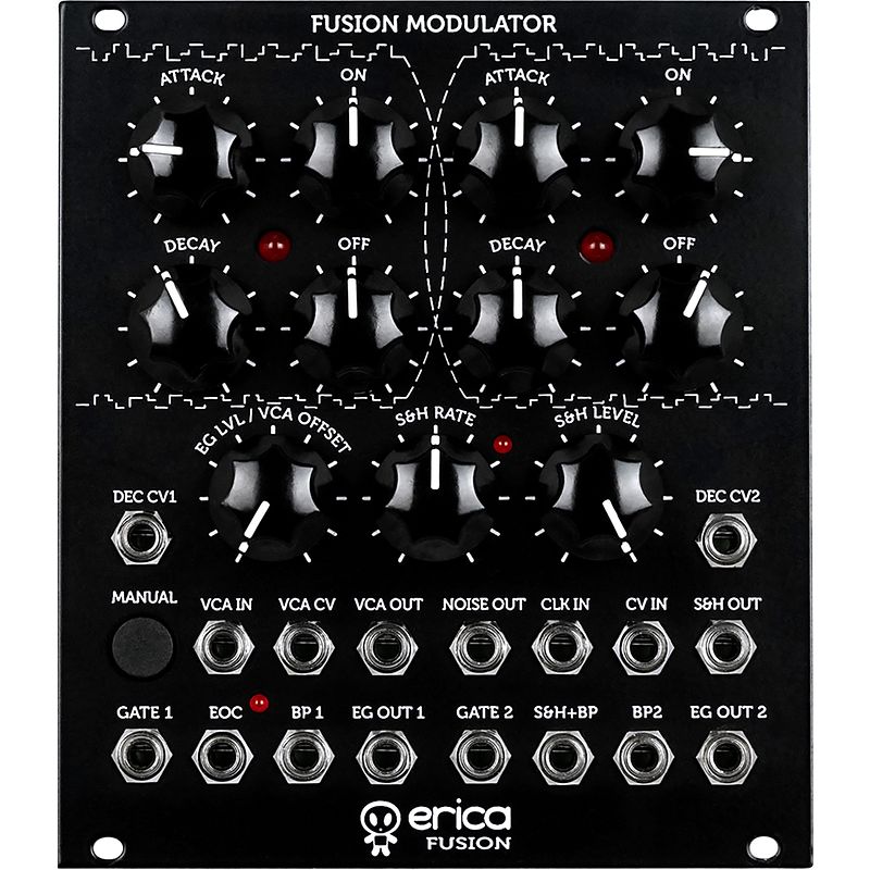 Foto van Erica synths fusion modulator eurorack module