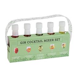 Foto van Gin cocktail mixer set - 5 smaken