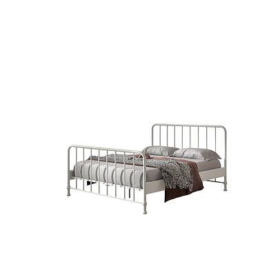 Foto van Vipack bed bronxx - wit - 160x200 cm - leen bakker