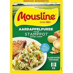 Foto van Mousline aardappelpuree voor stamppot extra grof 230g bij jumbo