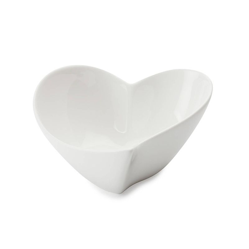 Foto van Maxwell and williams white basics amore schaal - hartvorm - ø 14 cm