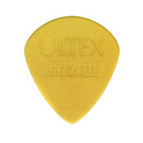 Foto van Dunlop ultex jazz iii xl plectrumset geel (set van 24 stuks)