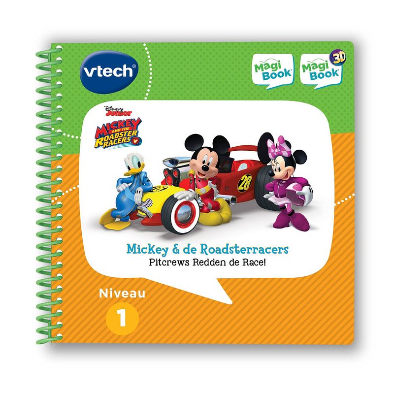 Foto van Vtech magibook - mickey & de roadsterracers