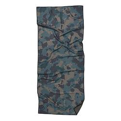 Foto van Nomadix badhanddoek camo 75 x 180 cm polyester groen/bruin