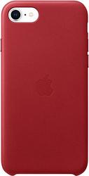 Foto van Apple iphone se 2022 / se 2020 / 8 / 7 leather back cover red