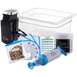 Foto van Ziva sense + handvacuümpomp + 12 liter waterbak bundel + ziploc mix