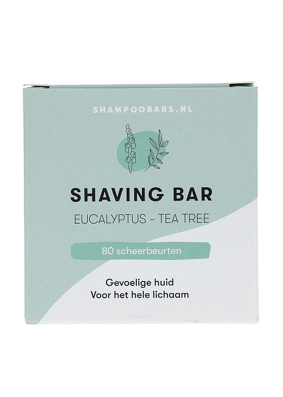 Foto van Shampoo bars scheerzeep eucalyptus en tea tree