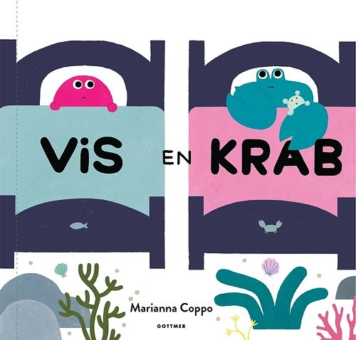 Foto van Vis en krab - marianna coppo - hardcover (9789025777739)