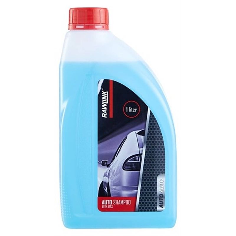 Foto van Rawlink auto shampoo met wax 1l