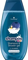 Foto van Schwarzkopf kids blueberry shampoo & shower gel 250ml bij jumbo