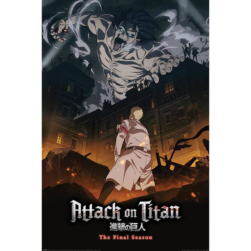 Foto van Pyramid attack on titan s4 eren onslaught poster 61x91,5cm