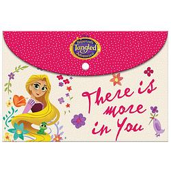 Foto van Disney portfoliomap rapunzel junior a4 polypropyleen roze