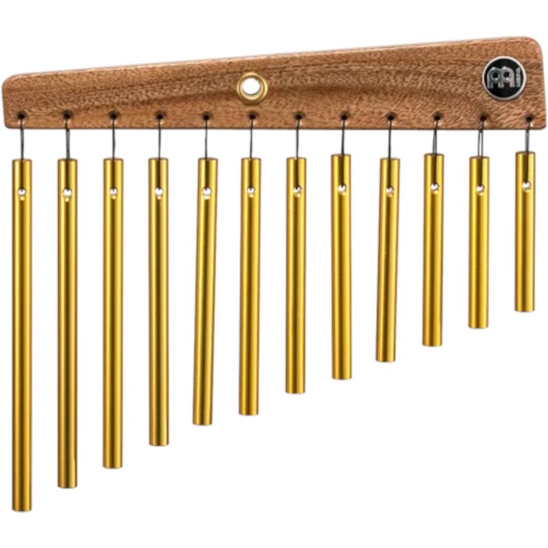 Foto van Meinl ch12 bar chimes, 12 goudkleurige staafjes