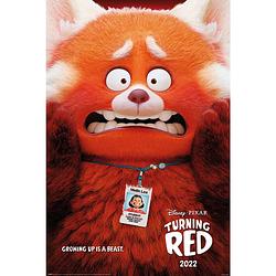 Foto van Pyramid turning red growing up is a beast poster 61x91,5cm