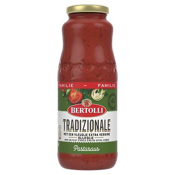 Foto van Bertolli pastasaus tradizionale vegan 690g bij jumbo