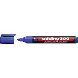 Foto van Edding edding 300 4-300003 permanent marker donkerblauw watervast: ja