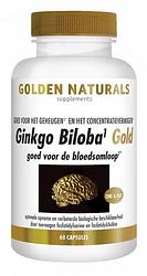 Foto van Golden naturals ginkgo biloba gold capsules