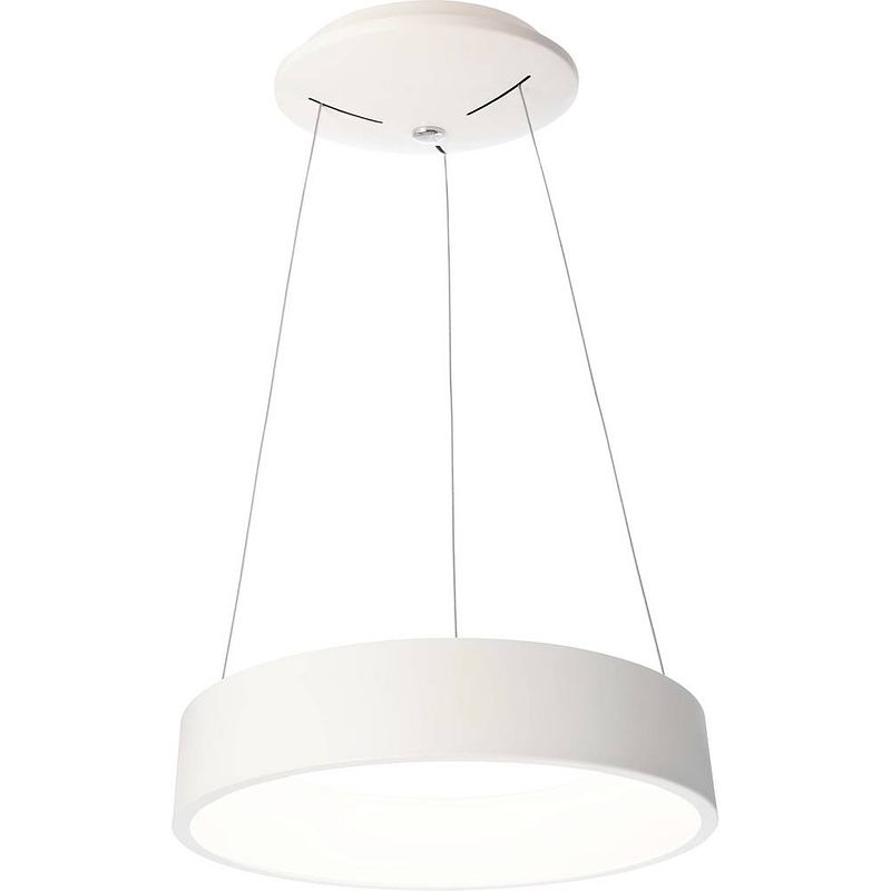 Foto van Deko light sculptoris 45, neutralweiß 342123 hanglamp energielabel: f (a - g) 26 w wit