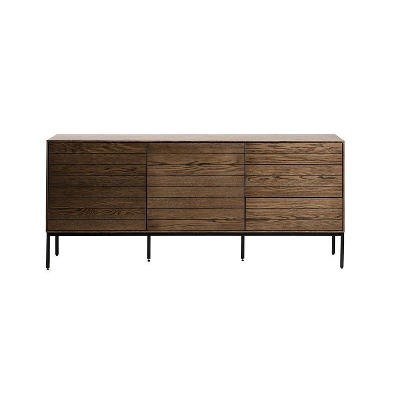 Foto van Giga living - dressoir modica smoked eiken 180cm