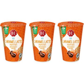 Foto van Douwe egberts ice caramel latte ijskoffie 3 x 230ml bij jumbo