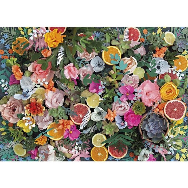 Foto van Gibsons paper flowers (1000) (u)