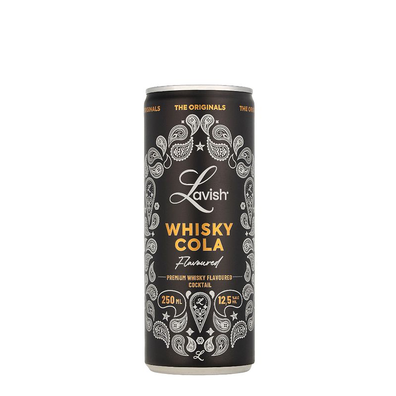 Foto van Lavish whiskey-cola 25cl premix cocktails