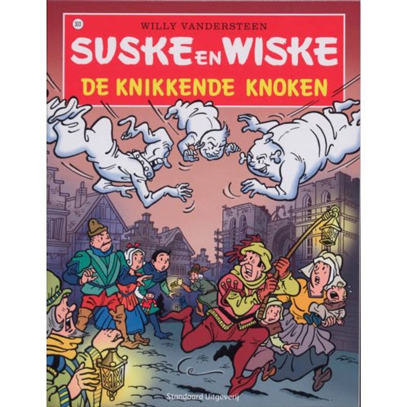 Foto van De knikkende knoken - suske en wiske