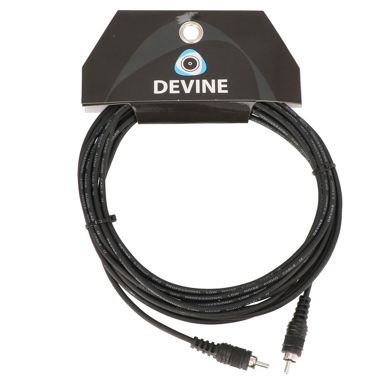 Foto van Devine vb4050 mono rca male - rca male 5 m