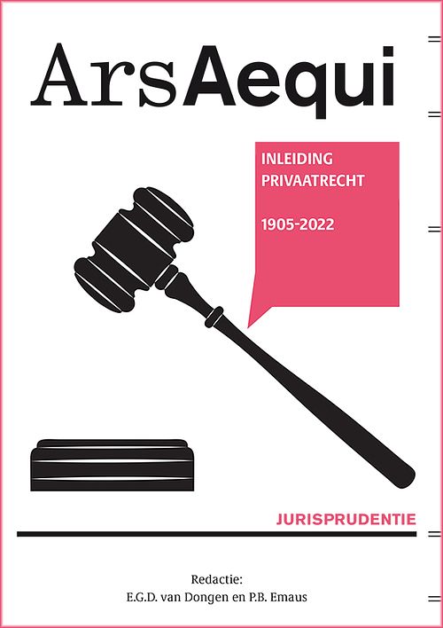 Foto van Jurisprudentie inleiding privaatrecht 1905-2022 - paperback (9789493199576)