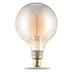 Foto van Marmitek glow xxli - smart wi-fi led filament bulb xxl - e27 | 650 lumen | 6 w = 40 w smartverlichting transparant