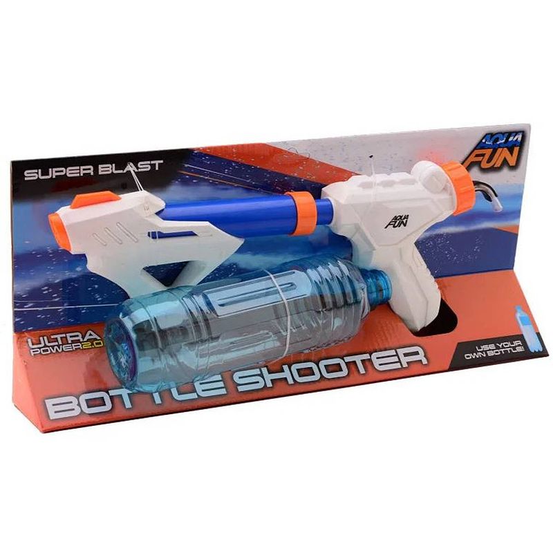 Foto van Johntoy waterpistool aqua fun space junior 54 cm wit/blauw