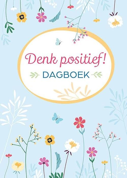 Foto van Denk positief! dagboek - hardcover (9789044762150)