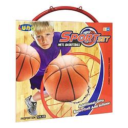 Foto van Luna basketbalring sportset 32,5 cm oranje