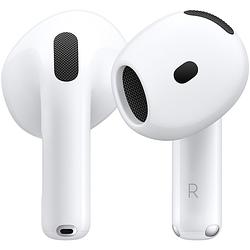 Foto van Apple airpods 4 oordopjes wit