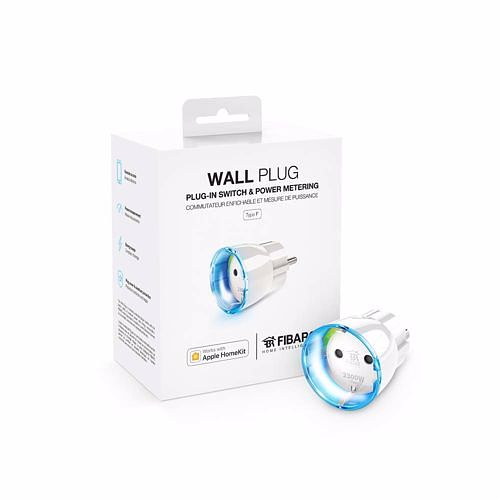 Foto van Fibaro slimme stekker wall plug type f met apple homekit