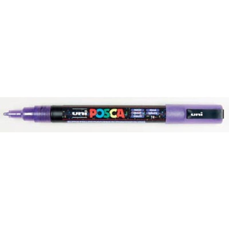 Foto van Posca paintmarker pc-3m glitter violet