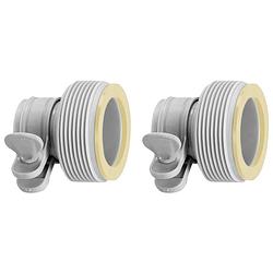 Foto van Intex slangadapters b 2 st 32 naar 38 mm