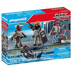 Foto van Playmobil city action tactical unit - figure set