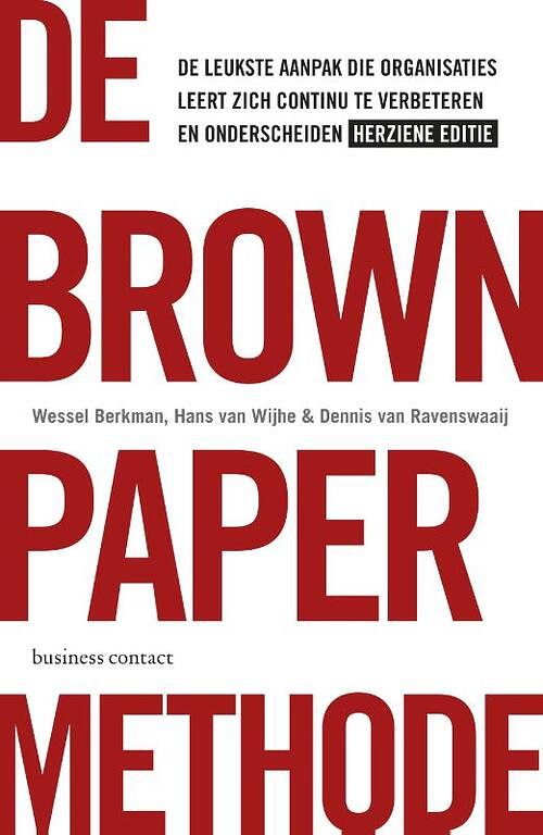 Foto van De brown paper methode - dennis van ravenswaaij - ebook (9789047008309)