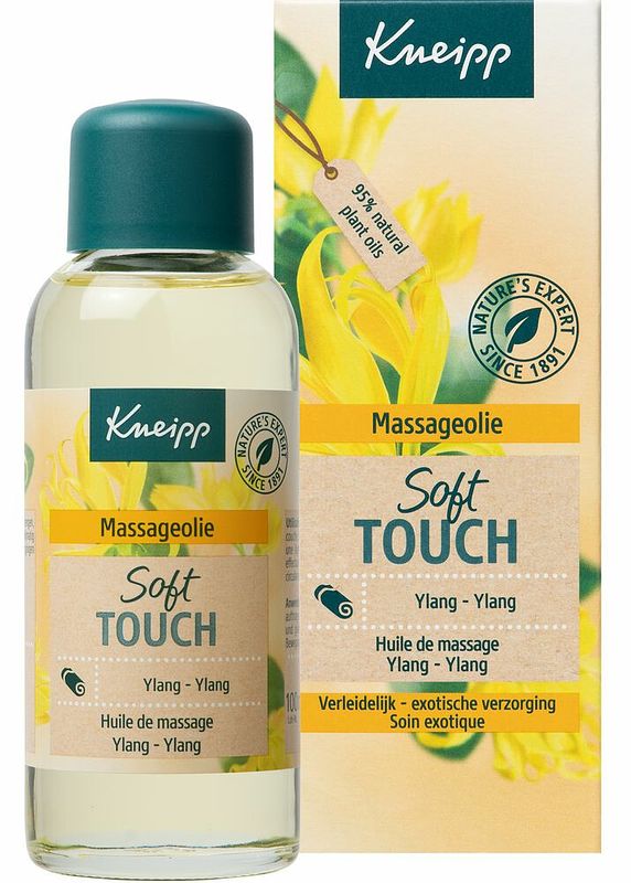 Foto van Kneipp massageolie soft touch - ylang-ylang