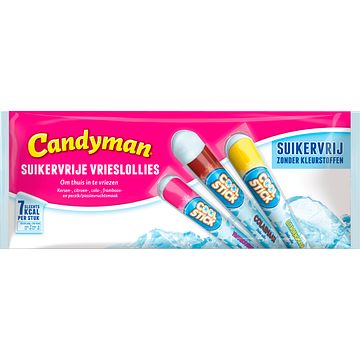 Foto van Candyman suikervrije vrieslollies 15 x 40ml bij jumbo