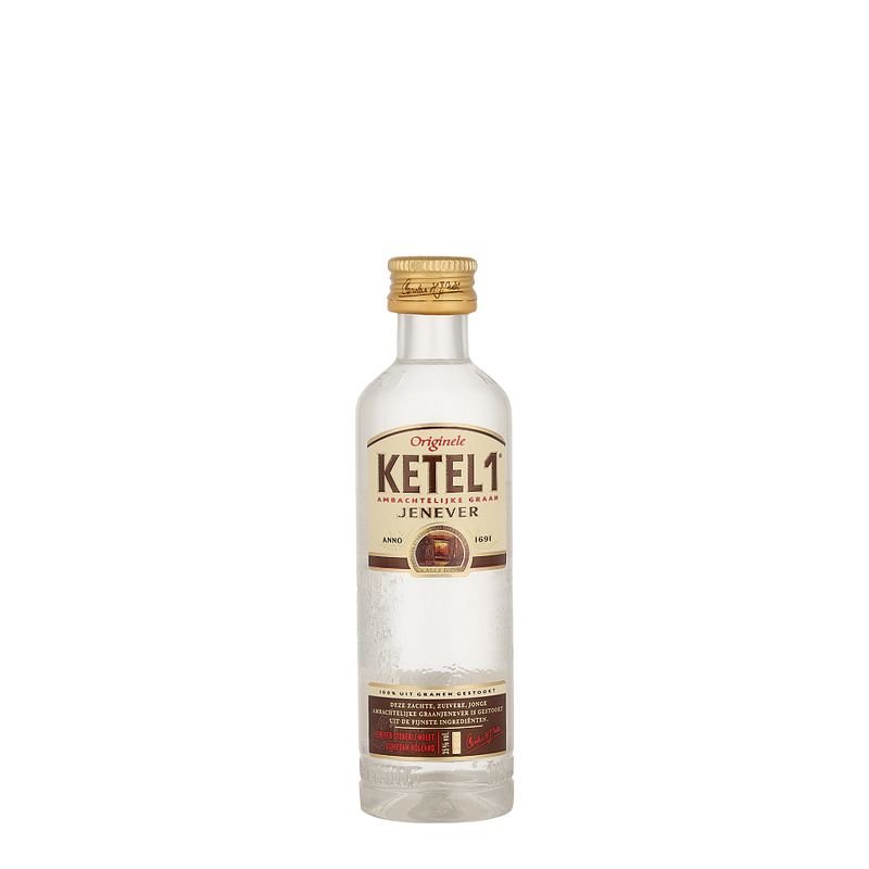 Foto van Ketel 1 jong 12 x 5cl gedistilleerd