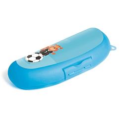 Foto van Amuse banaanbox animal sports junior 24 cm lichtblauw