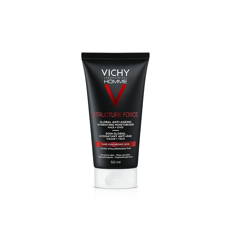 Foto van Vichy homme structure force dagverzorging