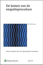 Foto van De kosten van de enquêteprocedure - paperback (9789013169041)