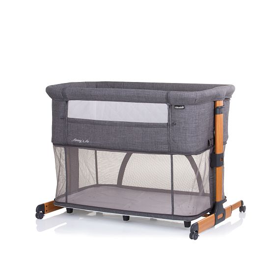 Foto van Chipolino mommy 'sn me co sleeper & box graphite wood